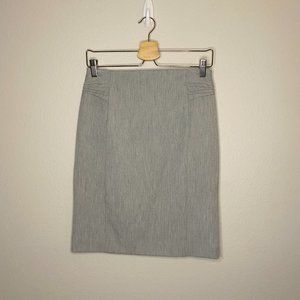 Express High Waisted Pencil skirt, size 4, grey